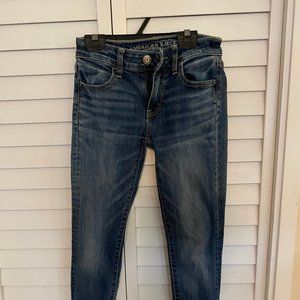 American Eagle / Jeggings / Super Stretch / Size 0